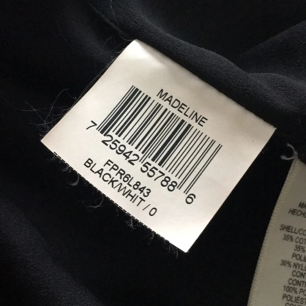 Black and white cocktail dress - Picture 6 of 7